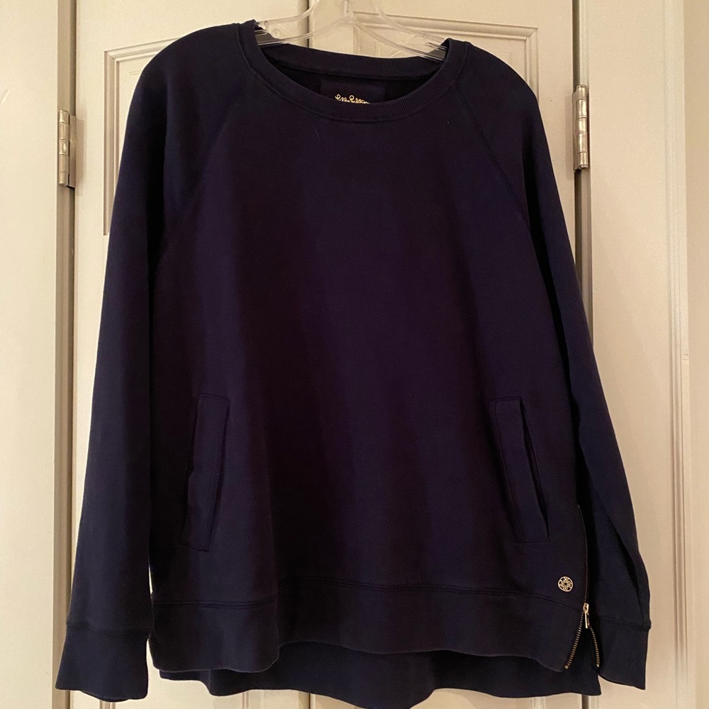 Lilly Pulitzer Navy Beach Comber, size L